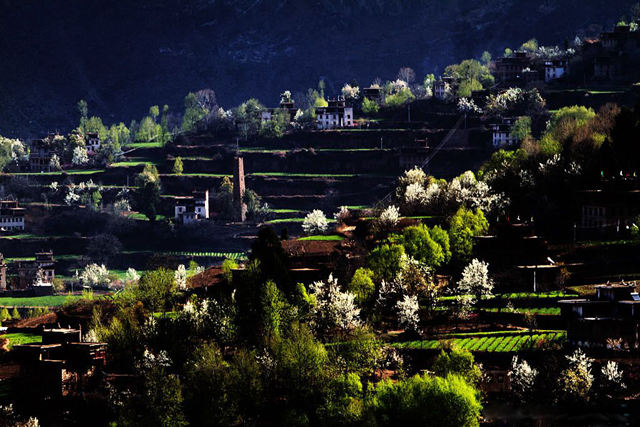 陶渊明笔下8个中国世外桃源,云南坝美真如桃花源--置顶表情