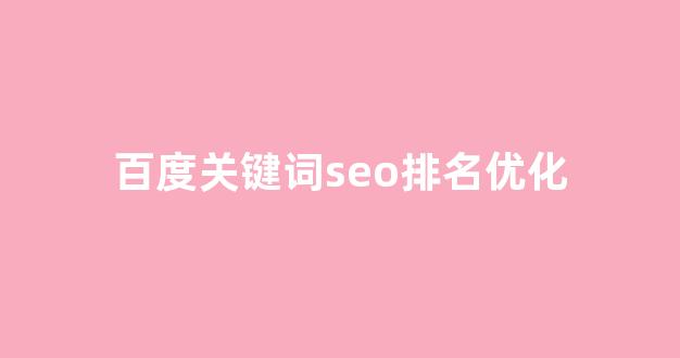 seo网站优化软件